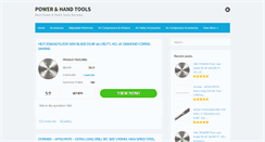 Desktop Screenshot of powerhandtools.us
